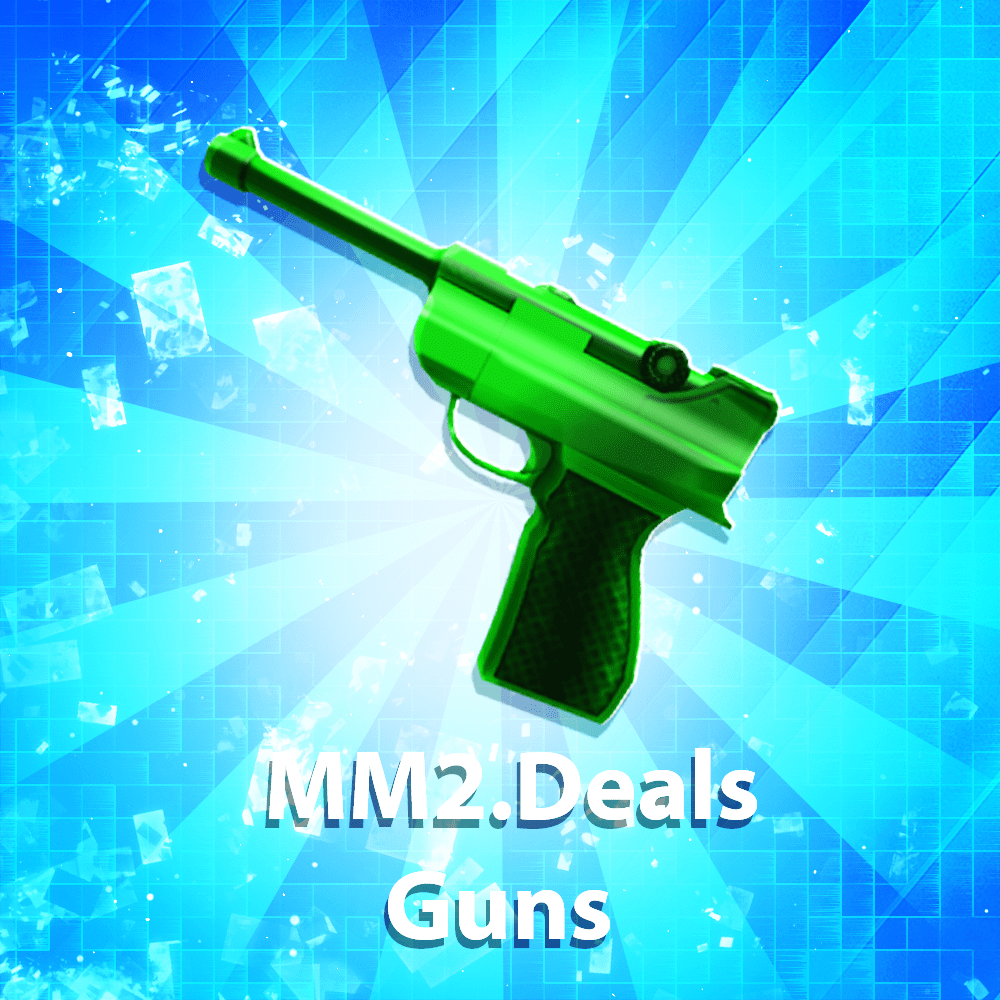 Green Luger Gun